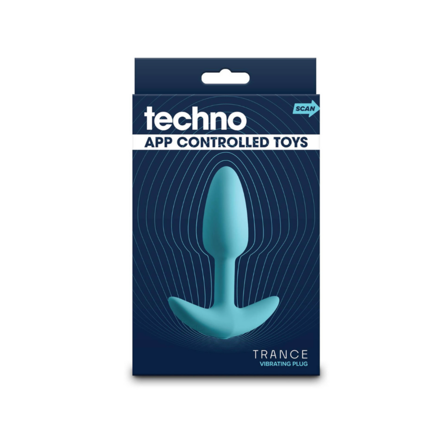 NSnovelties Techno Trance - Plug anal vibrant connecté