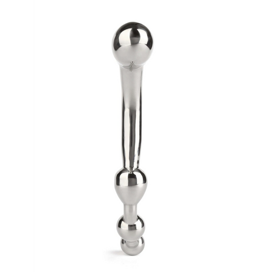 Mr. Steel Multi-Stim Pleasure Wand - Dildo en acier
