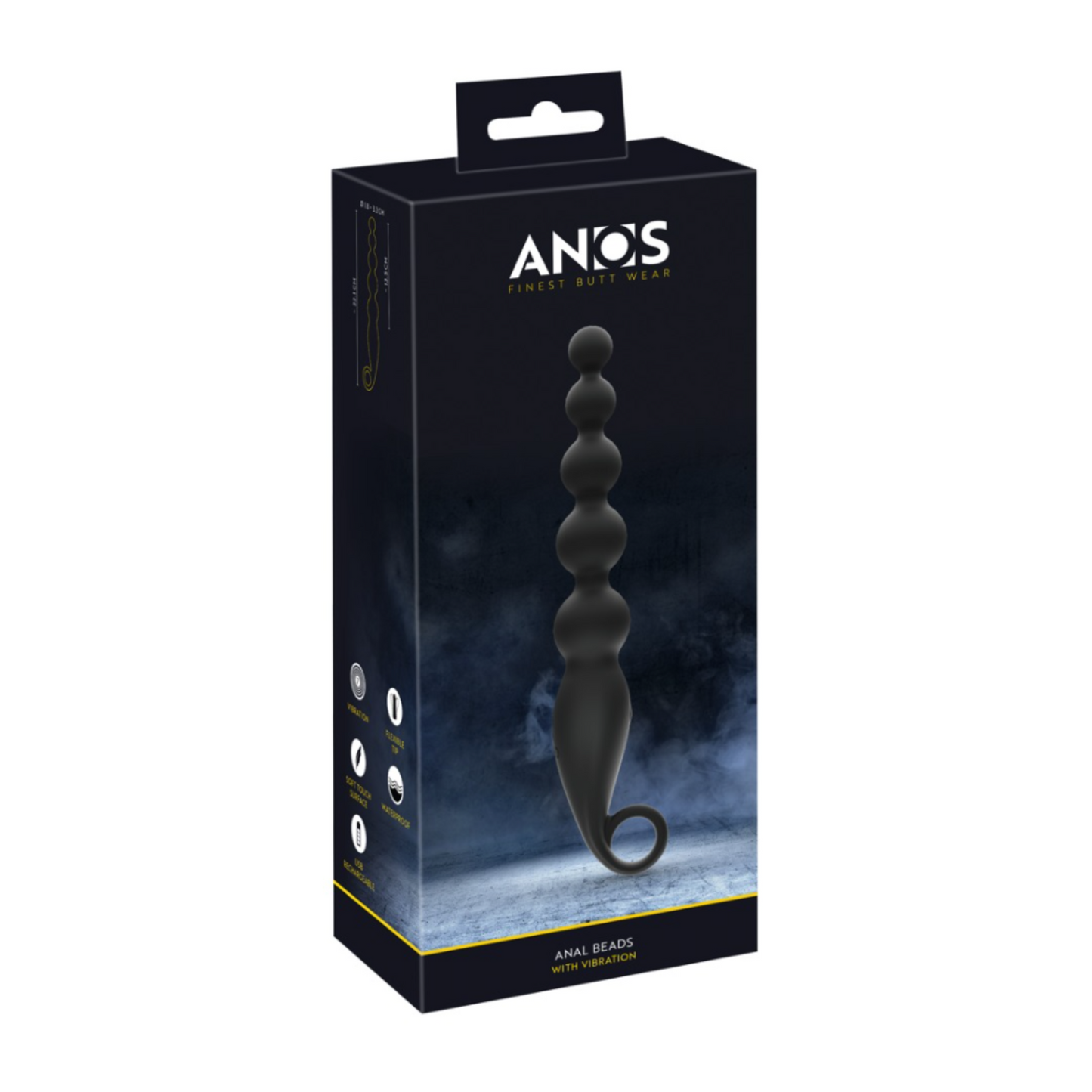 Anos Anal Beads - Chapelet anal vibrant