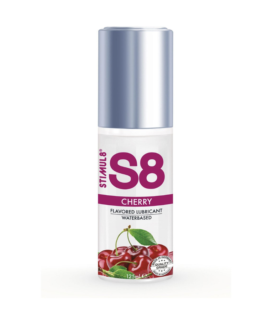 S8 Cerise - Lubrifiant comestible 125 ml