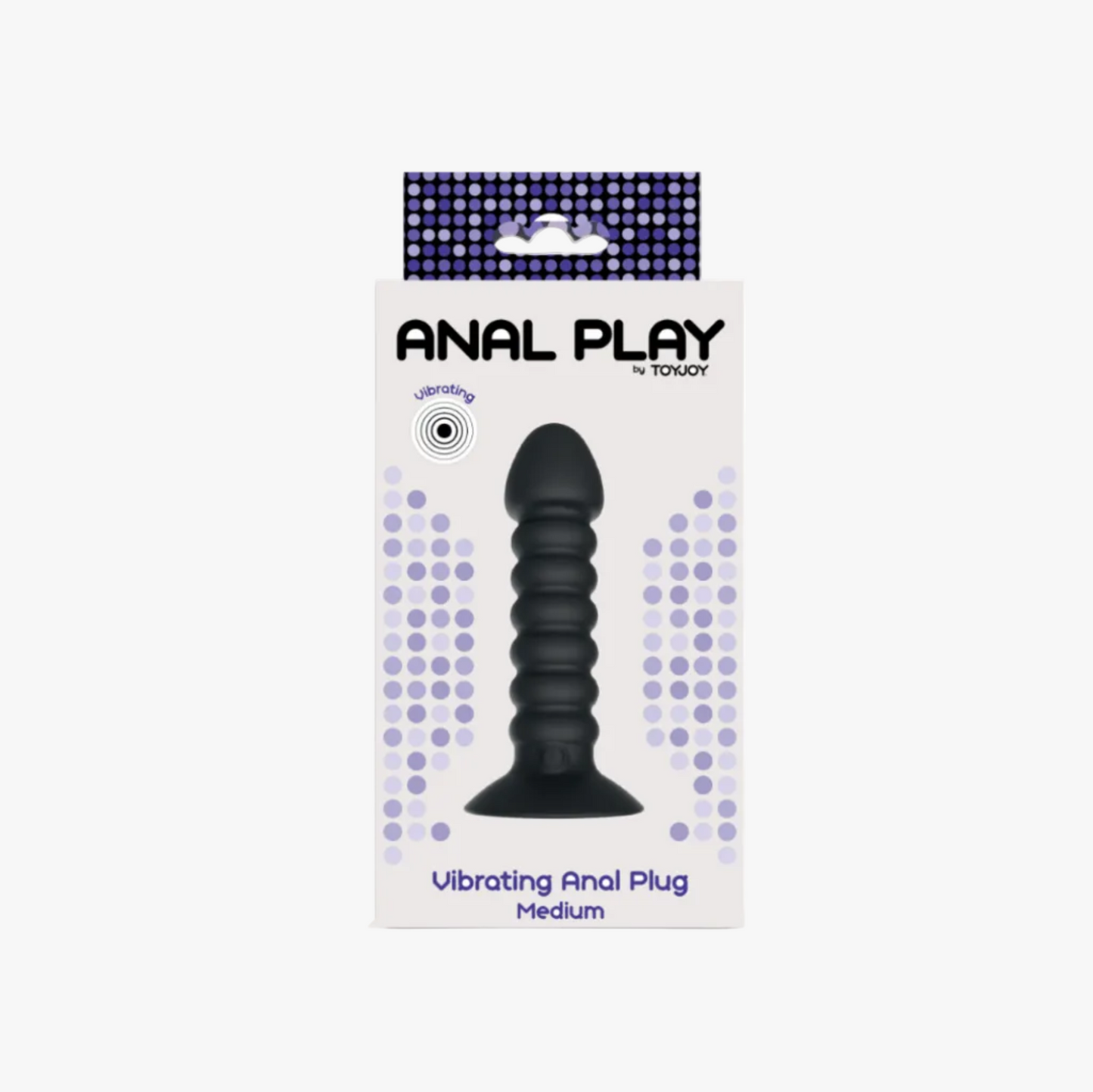 ToyJoy Vibrating Anal Plug Medium - Plug anal vibrant à ventouse
