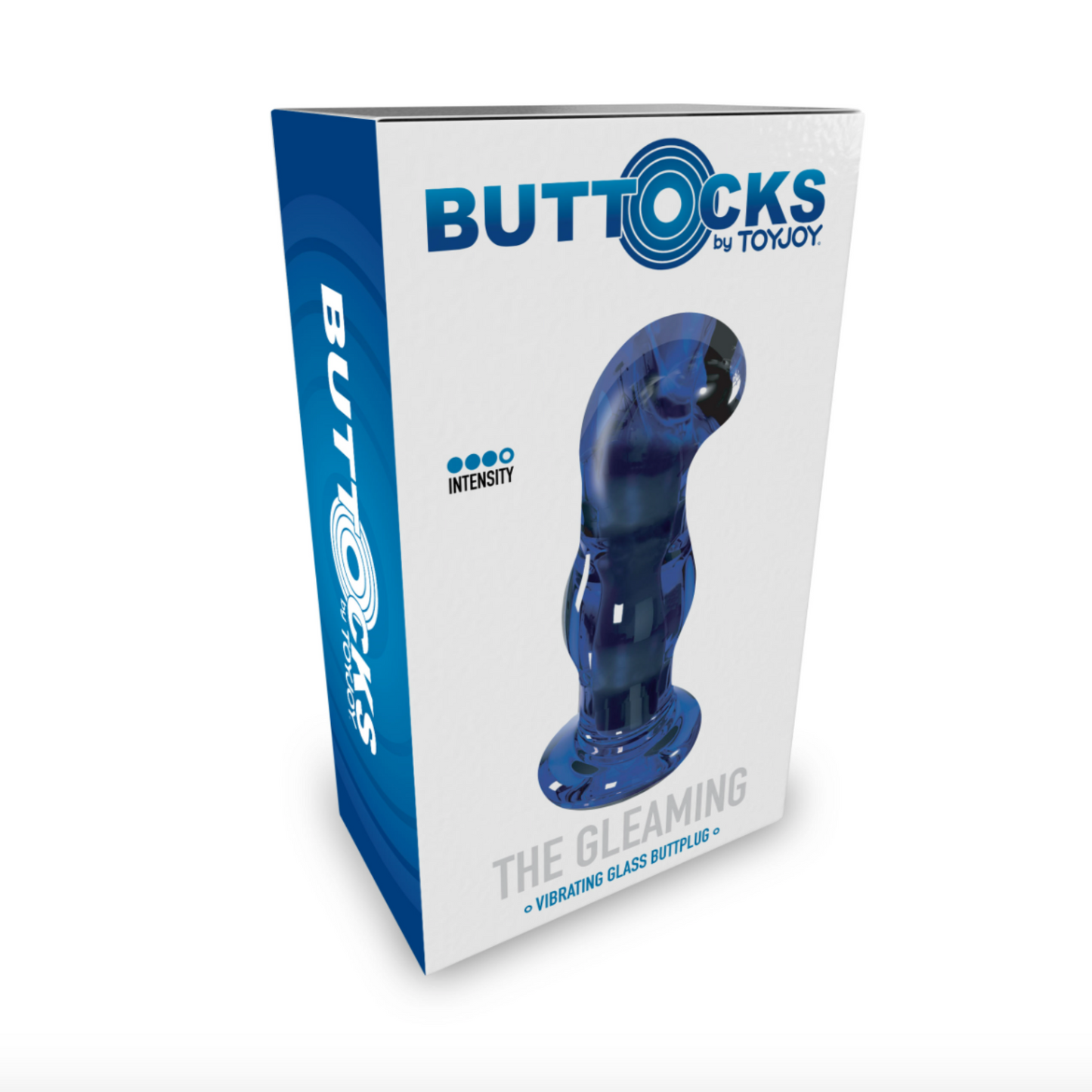 ToyJoy Buttocks The Gleaming - Plug anal vibrant en verre