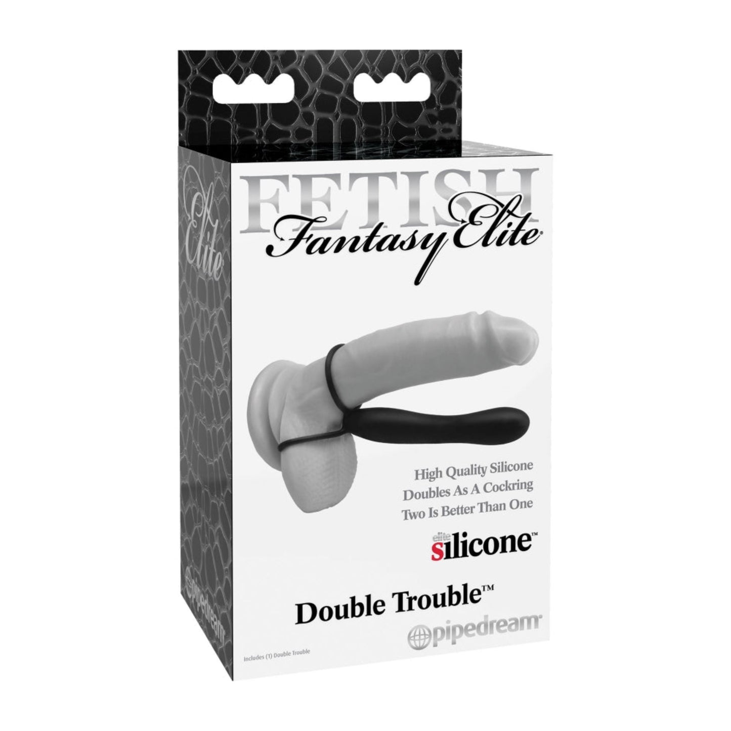 Pipedream Fetish Fantasy Elite Double Trouble - Gode double pénétration