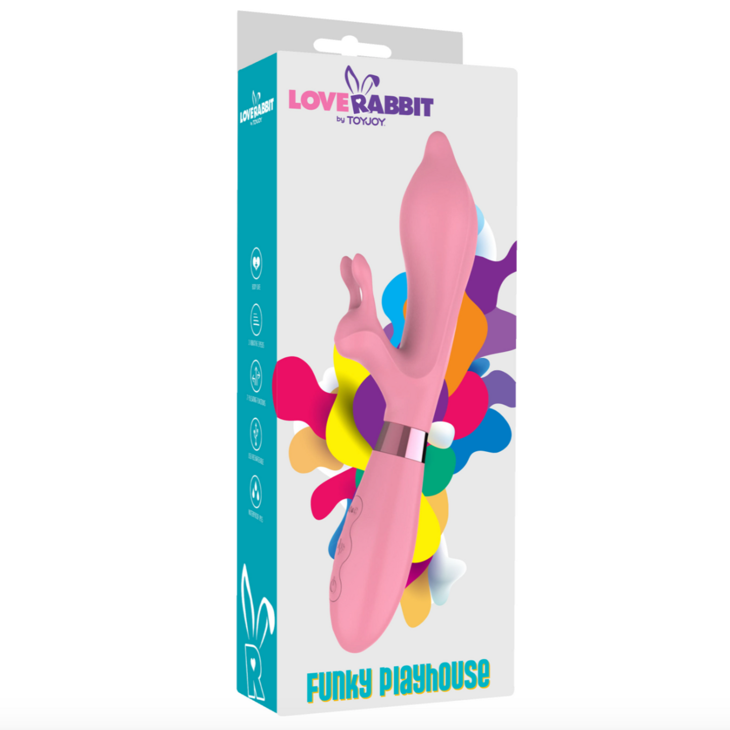 ToyJoy Funky Playhouse - Vibromasseur rabbit