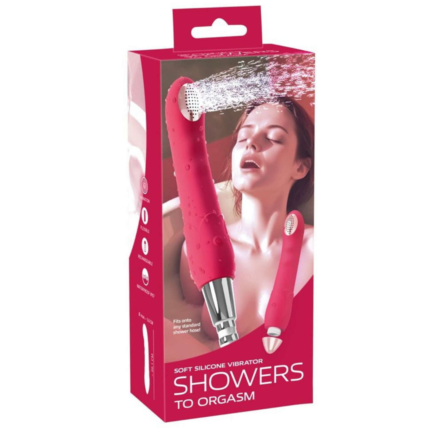 You2Toys Showers To Orgasm - Vibromasseur et pommeau de douche 2-en-1