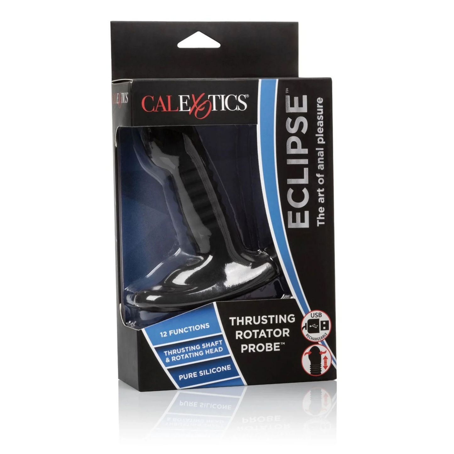 CalExotics Eclipse Thrusting Rotator Probe – Stimulateur prostatique multifonction