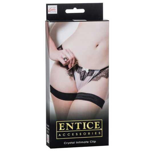 CalExotics Entice Crystal Intimate Clip - Pince à clitoris avec cristaux