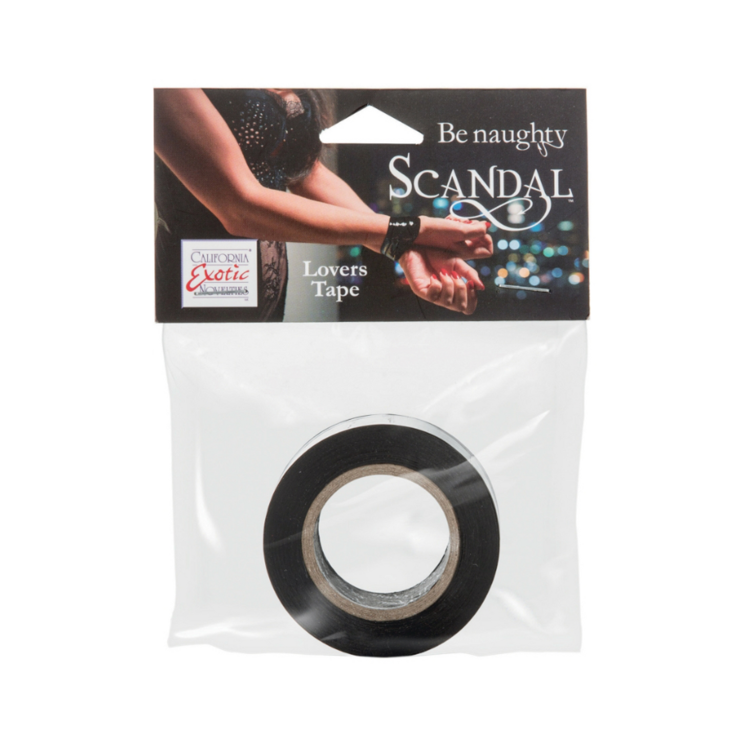 CalExotics Scandal Lovers Tape – Ruban bondage non adhésif réutilisable