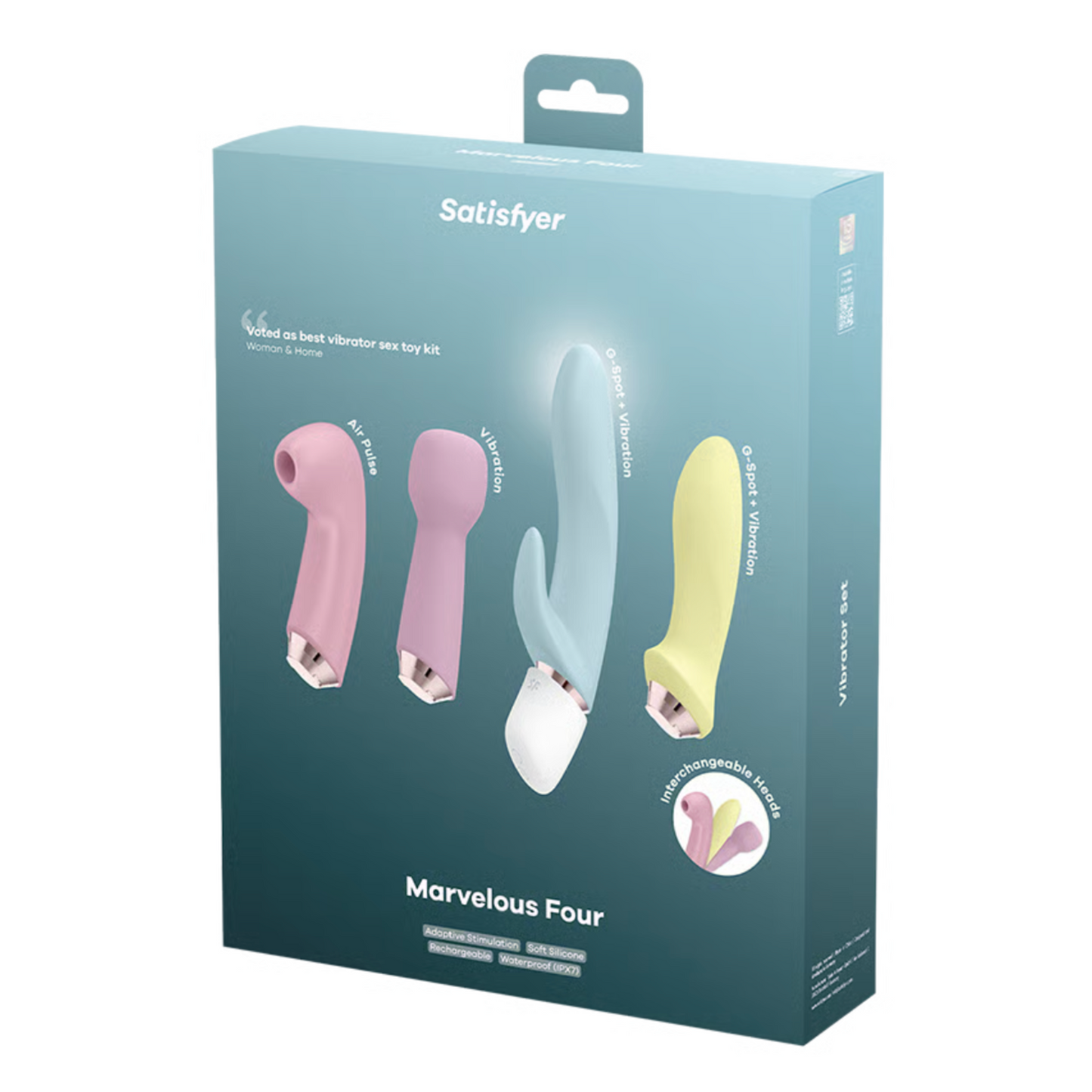 Satisfyer Marvelous Four - Coffret 4 vibromasseurs
