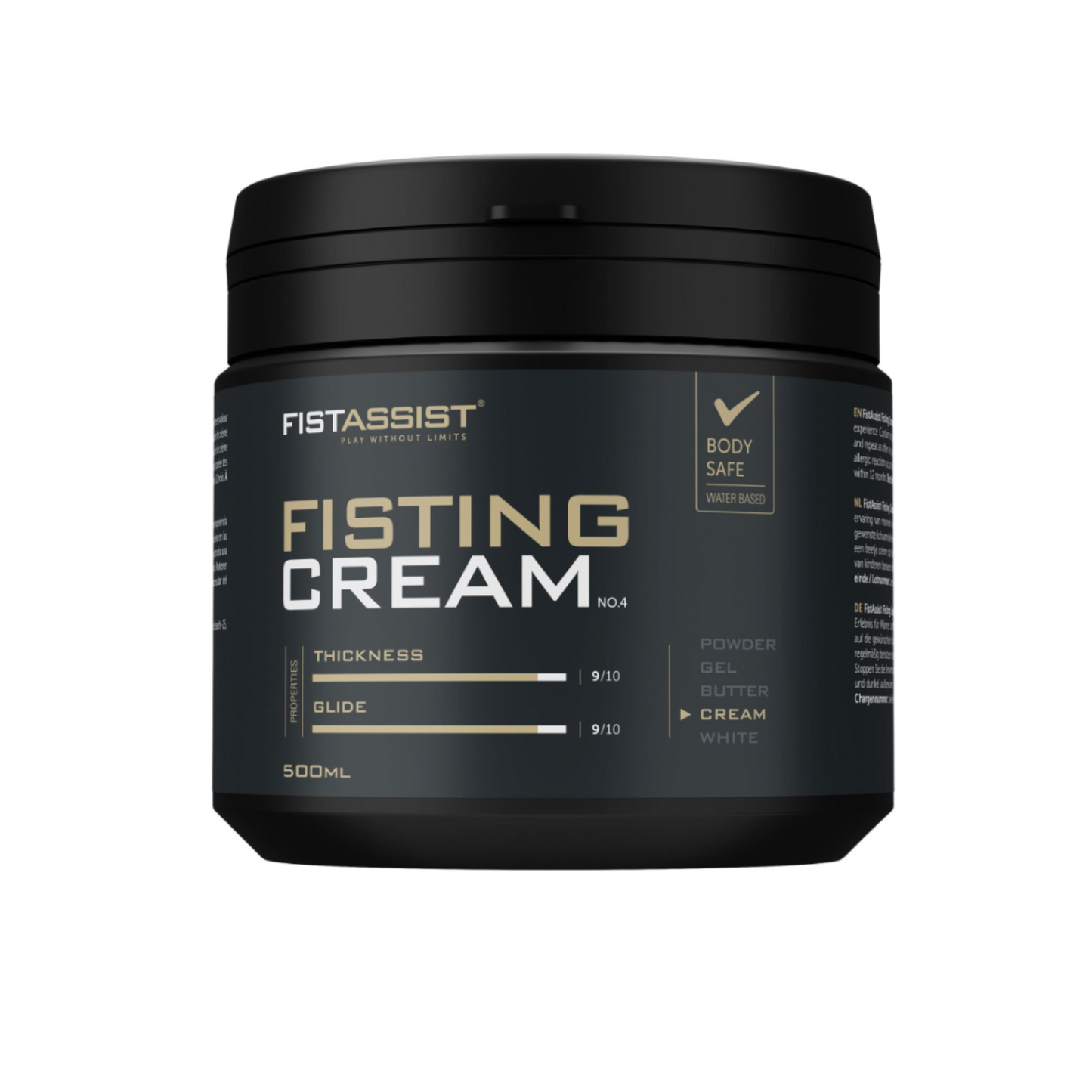Cobeco Fisting Cream - Lubrifiant fisting à base de silicone 500 ml