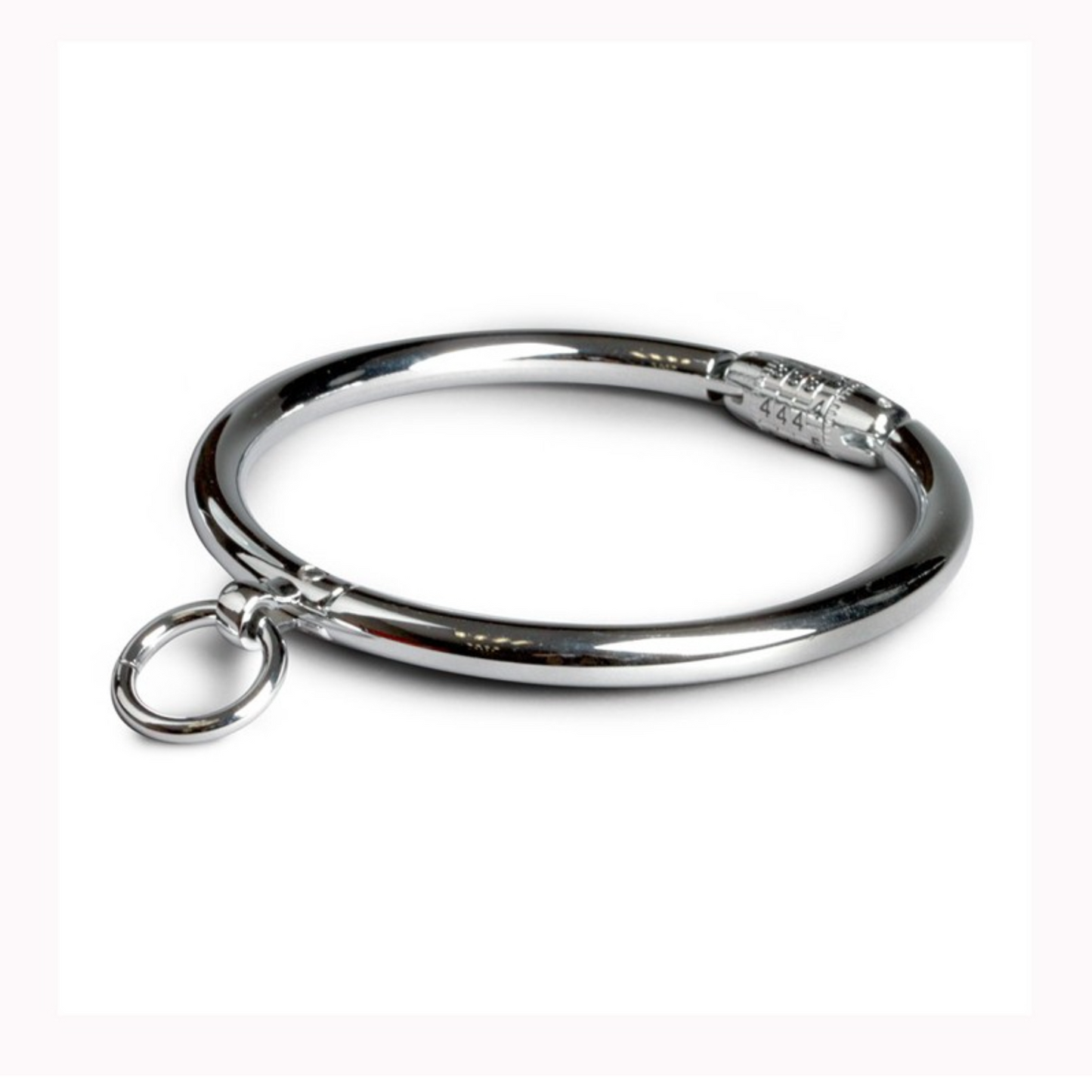 Collier de Soumis avec Cadenas à Code – Collier BDSM métal