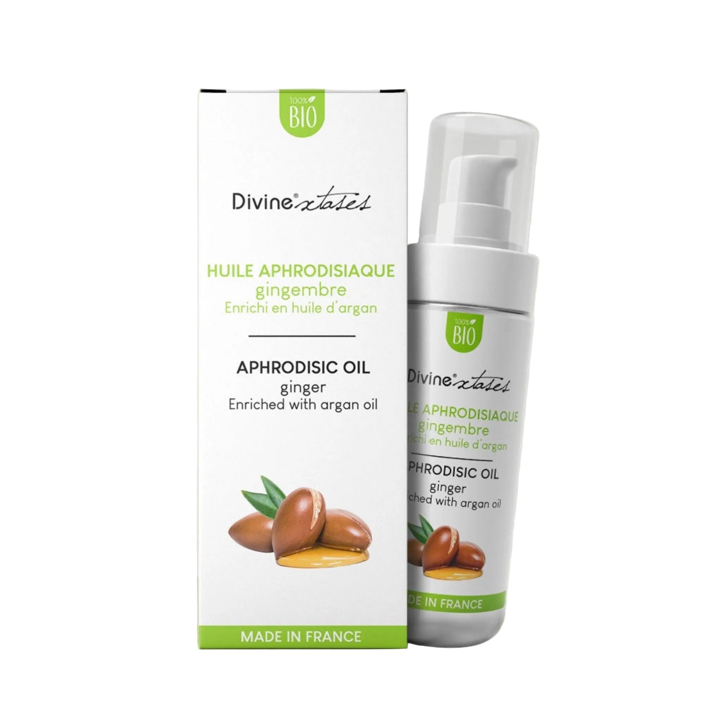 Divinextases Huile Aphrodisiaque Gingembre Bio 100 ml