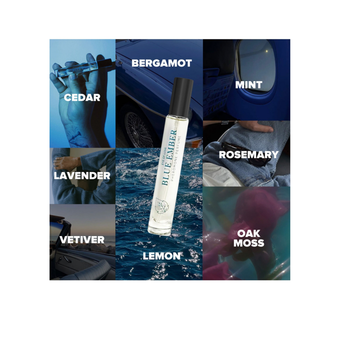 EOL Blue Ember - Parfum aux phéromones homme 30ml