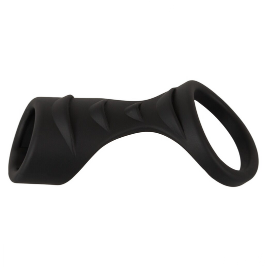 Erecto Cock Sleeve with Ball Ring – Gaine Pénienne avec Anneau