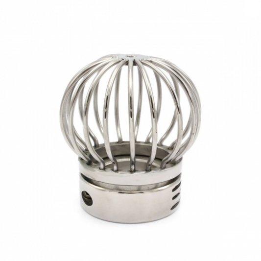 Extreme Ball Stretcher Cage – Cage à Testicules en Acier avec Anneau Verrouillable