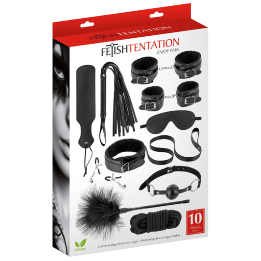 Fetish Tentation Coffret Bondage SM 10 pièces