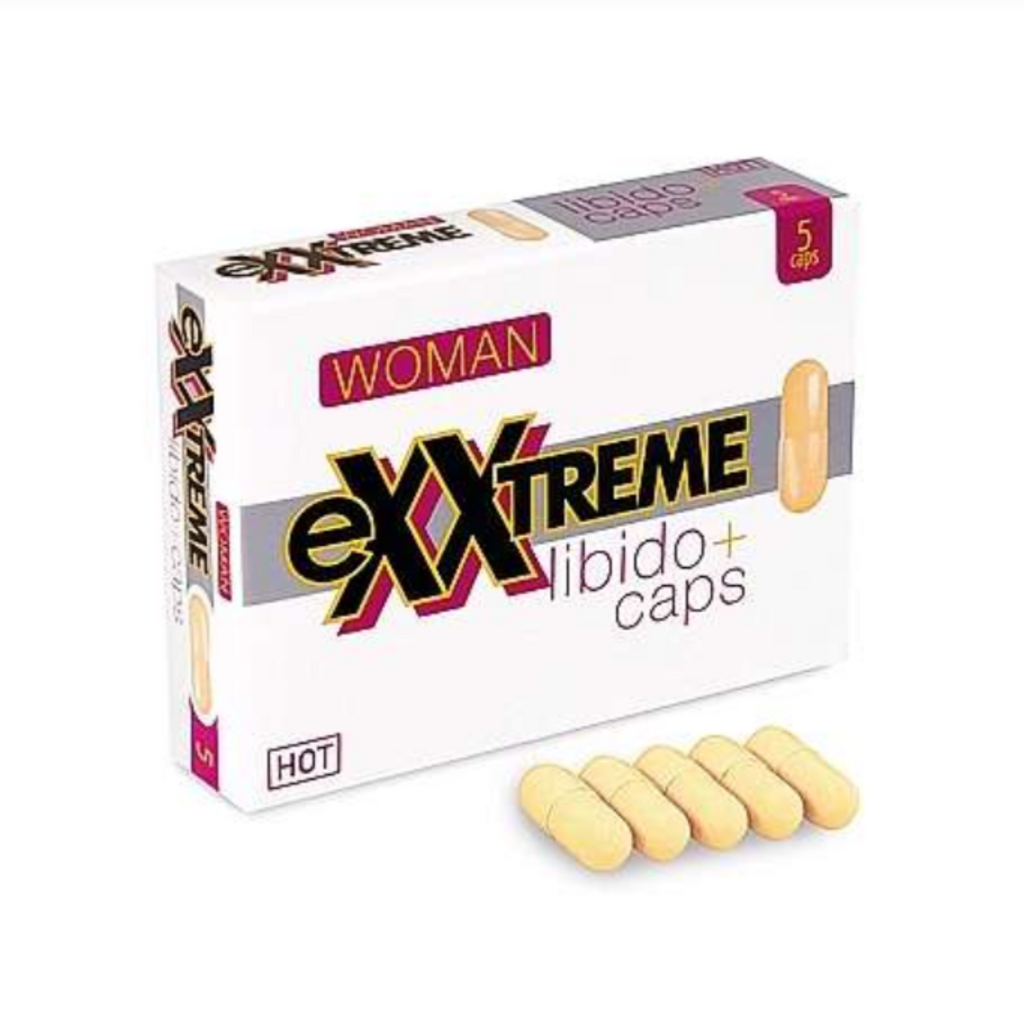 HOT eXXTreme Libido+ - Gélules stimulantes pour femme