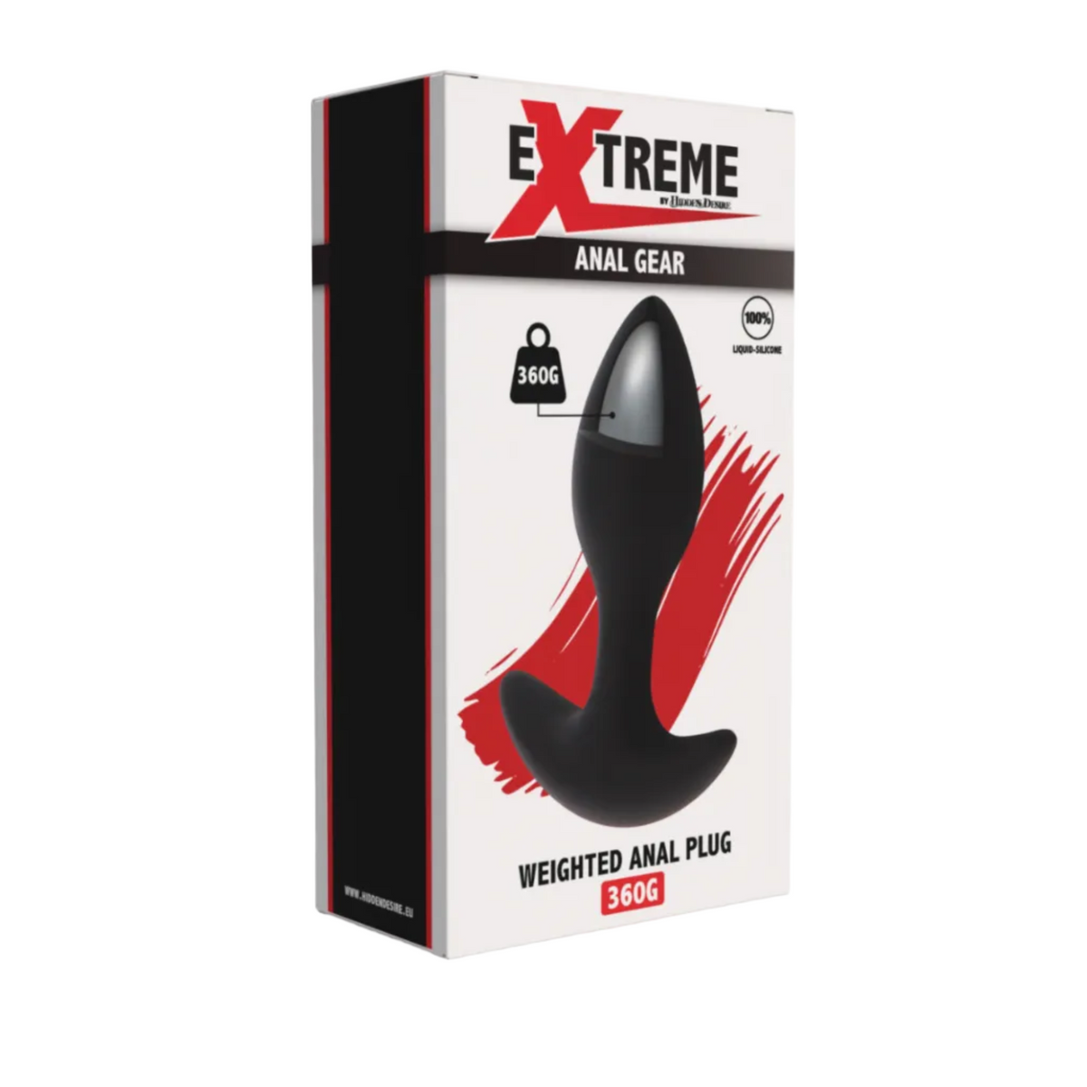 Hidden Desire Weighted Anal Plug – Plug Anal Lesté 360 g en Silicone