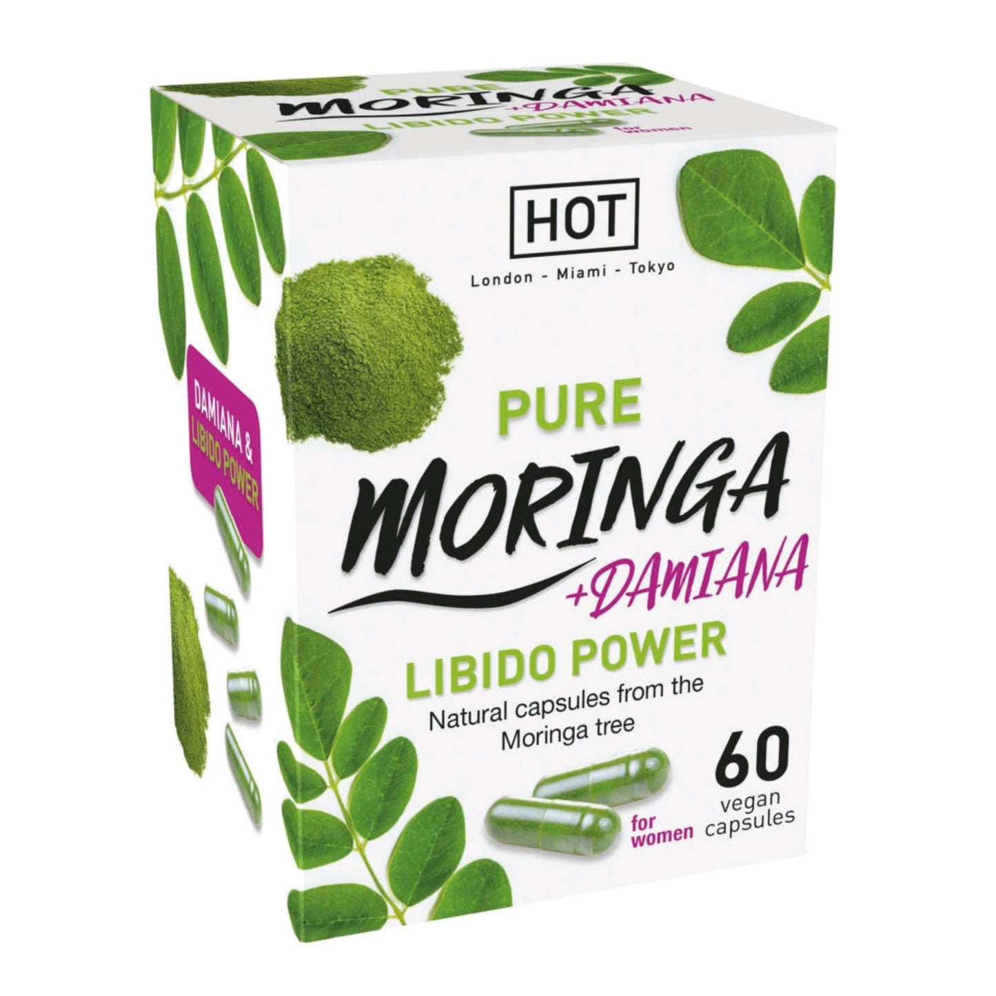 Hot Moringa Libido Power - Gélules stimulantes pour femme
