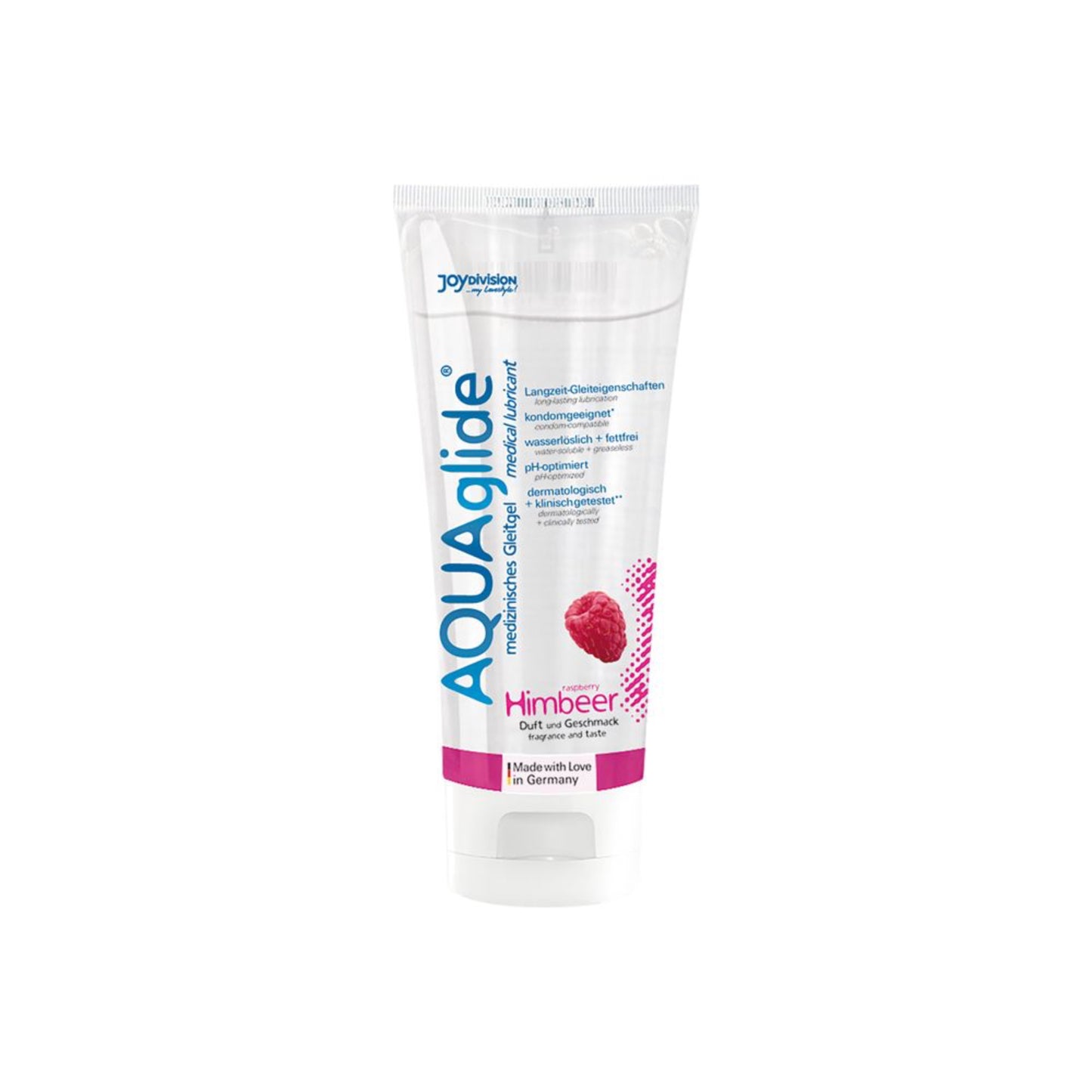 JoyDivision AQUAglide Framboise - Lubrifiant comestible 100 ml