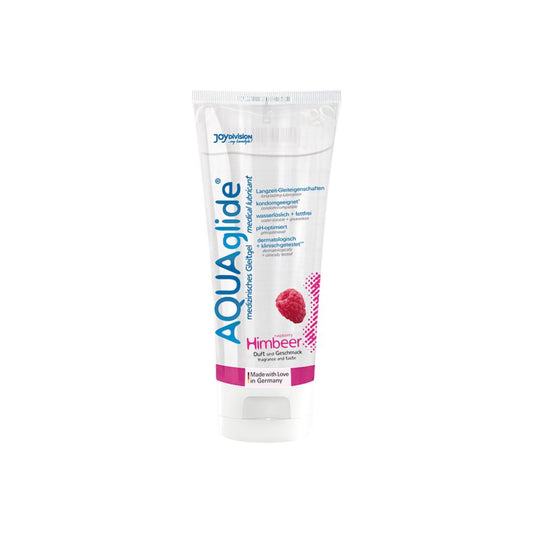 JoyDivision AQUAglide Framboise - Lubrifiant comestible 100 ml
