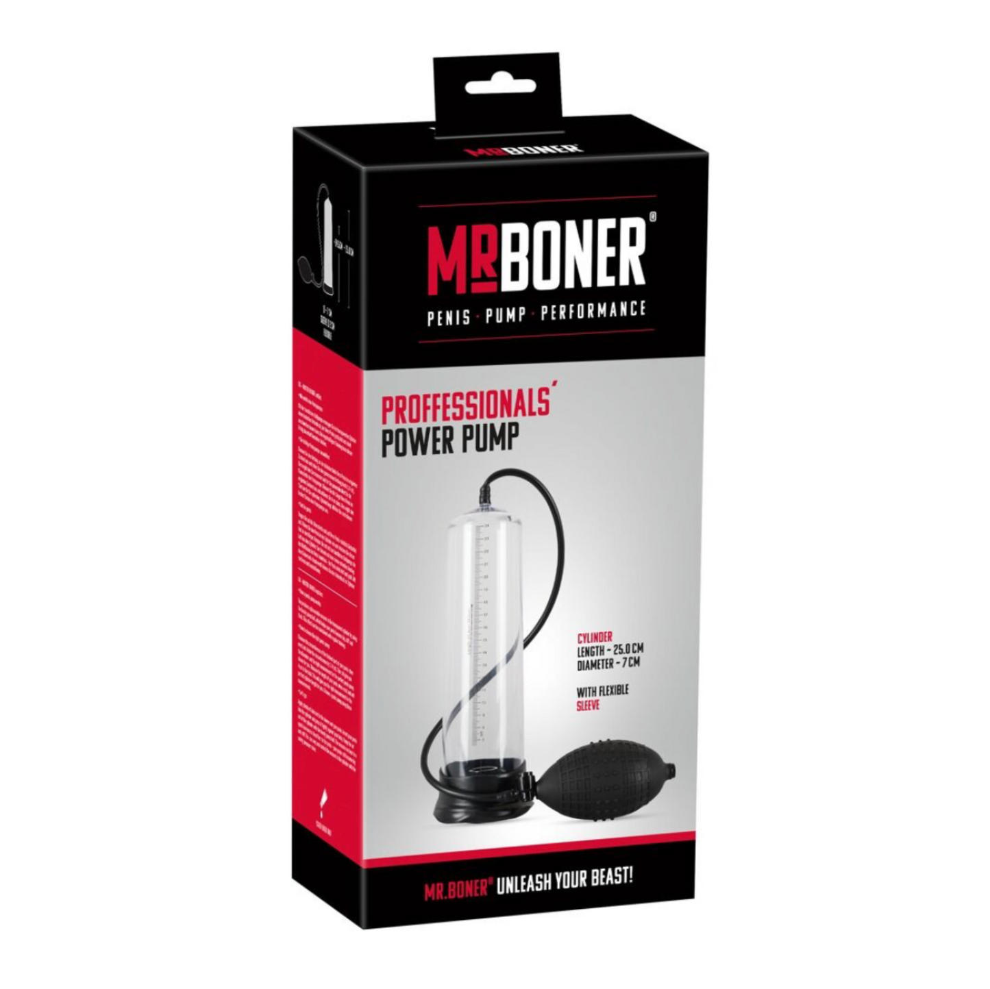 Mr. Boner Professional Power Pump - Pompe à pénis