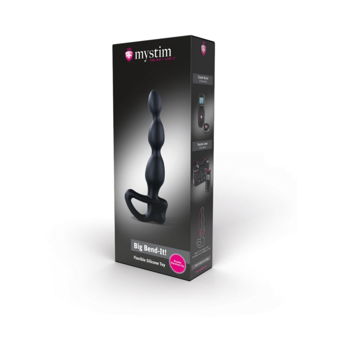 Mystim Big Bend-It - Stimulateur prostatique E-stim flexible