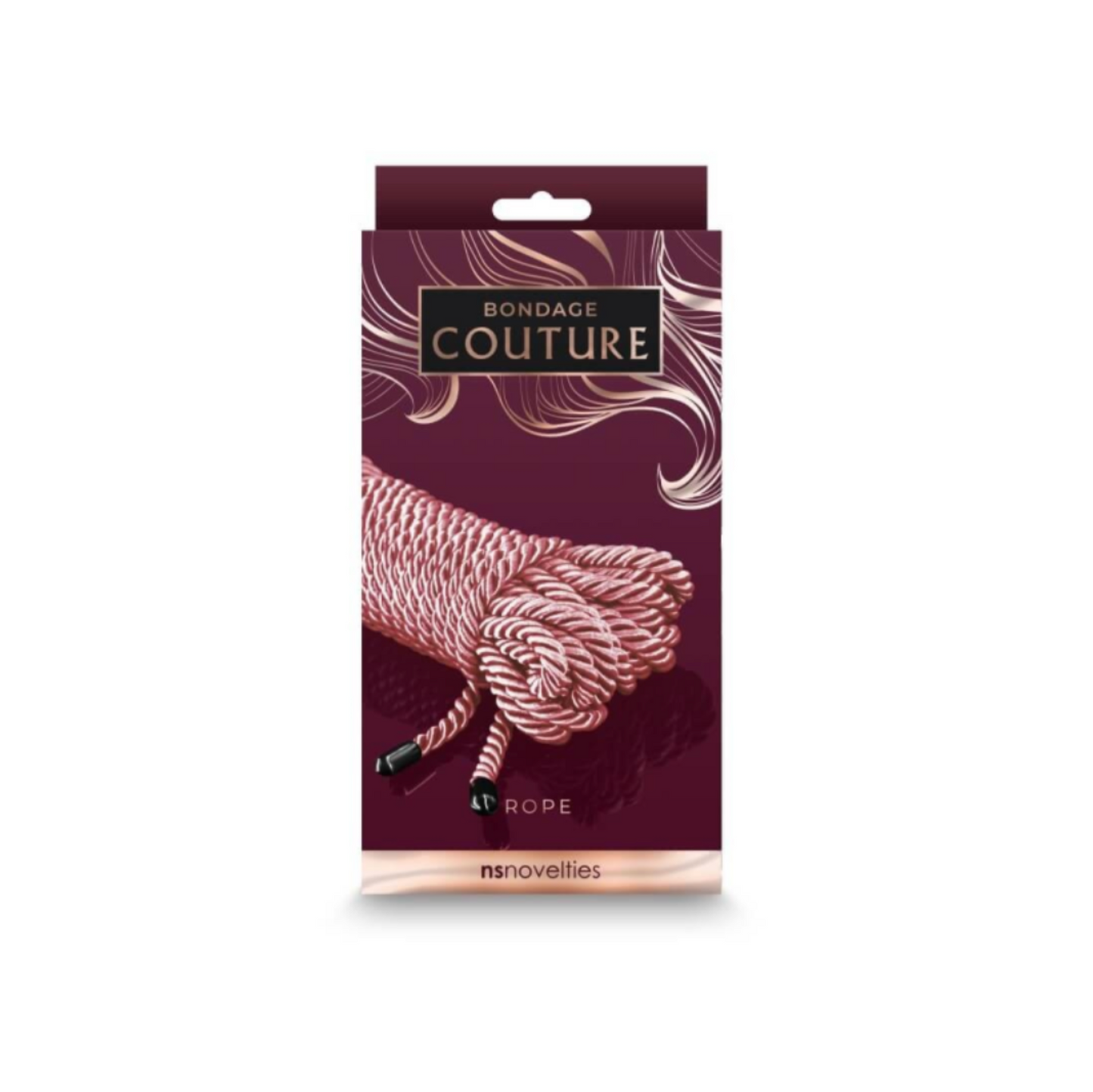 NS Novelties Bondage Couture Rope Or Rose – Corde Bondage 7.6 m Polyester