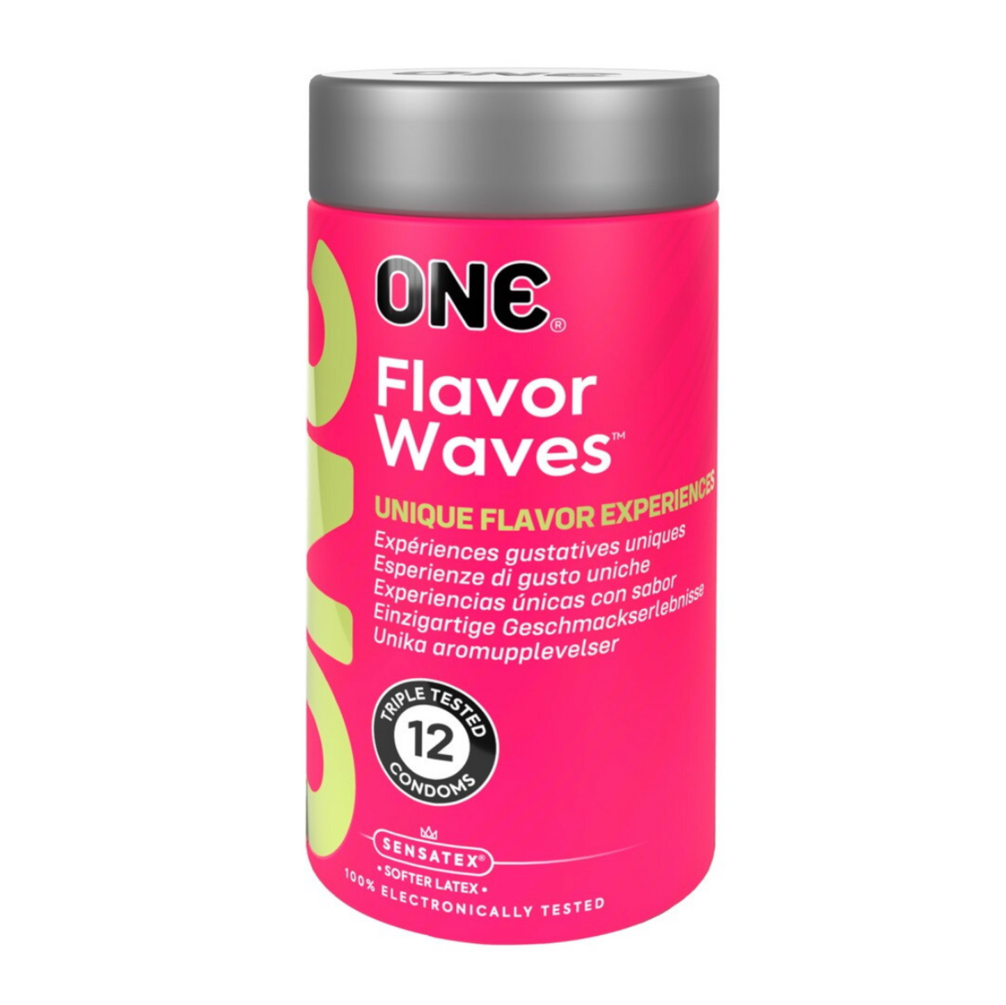One Flavor Waves - Préservatifs aromatisés et colorés