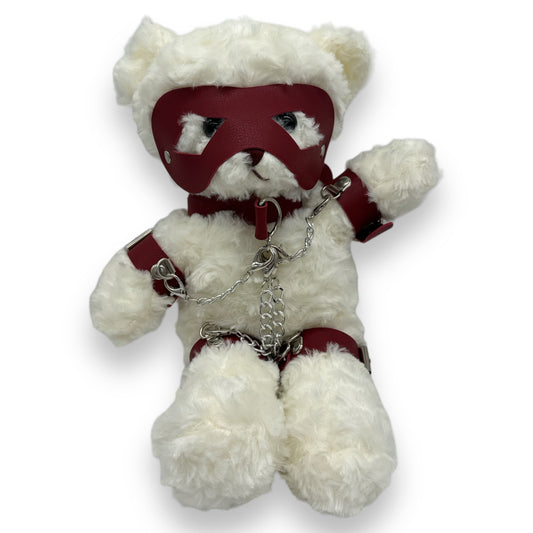 Ourson en peluche avec Chaînes