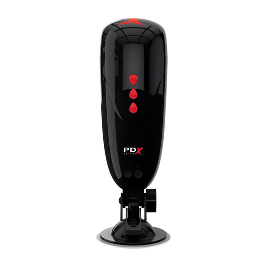 PDX Elite Dirty Talk Starter Stroker - Masturbateur vibrant