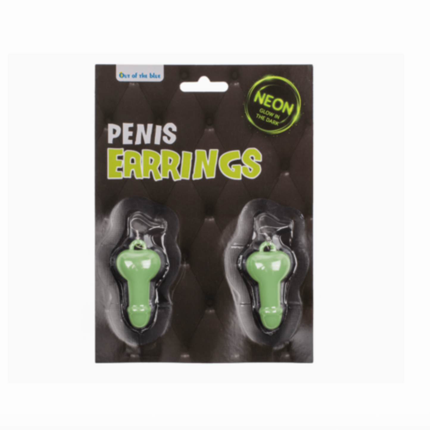 Penis Glow in the Dark - Boucles d’oreilles humoristiques