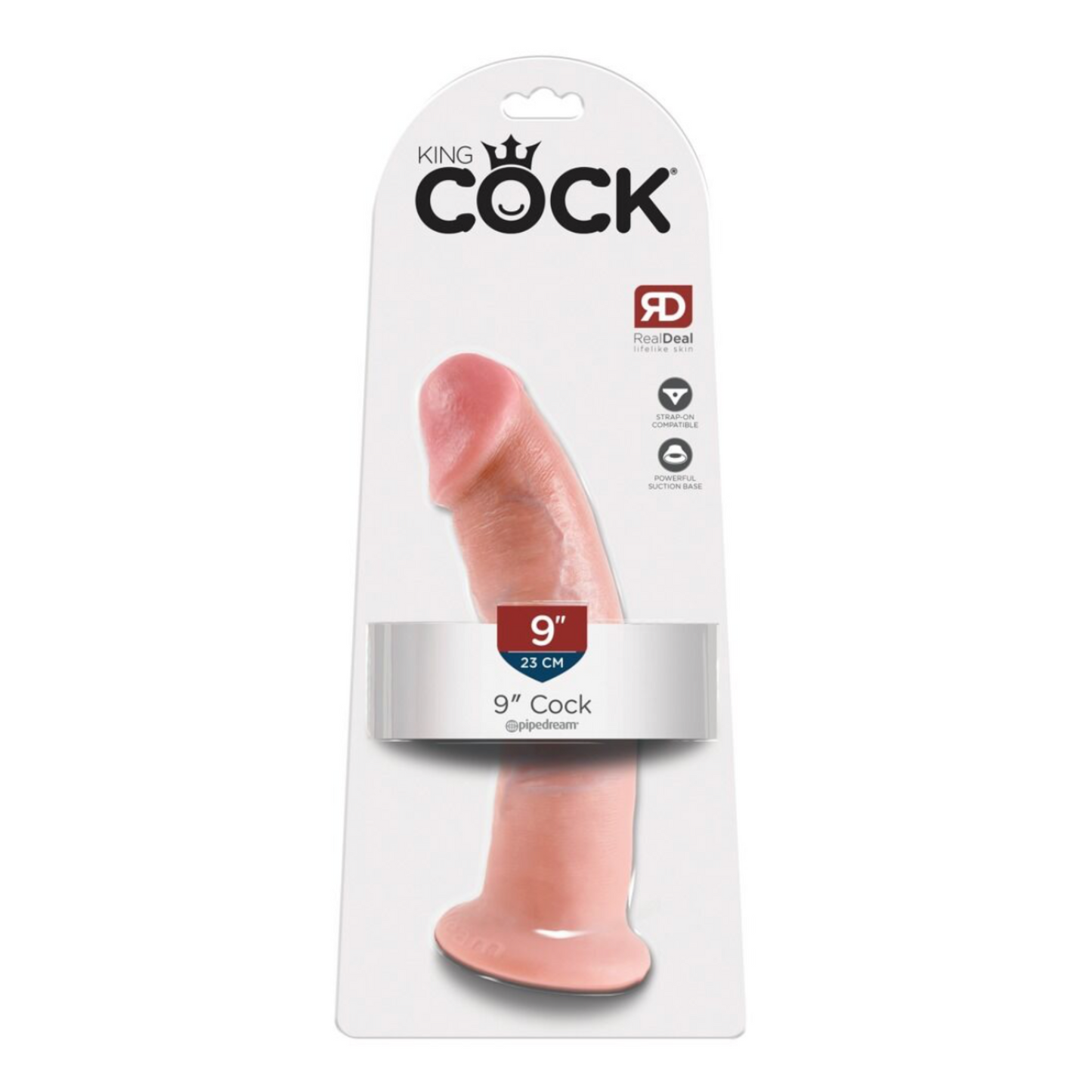Pipedream King Cock 9'' - Gode ventouse 23 cm