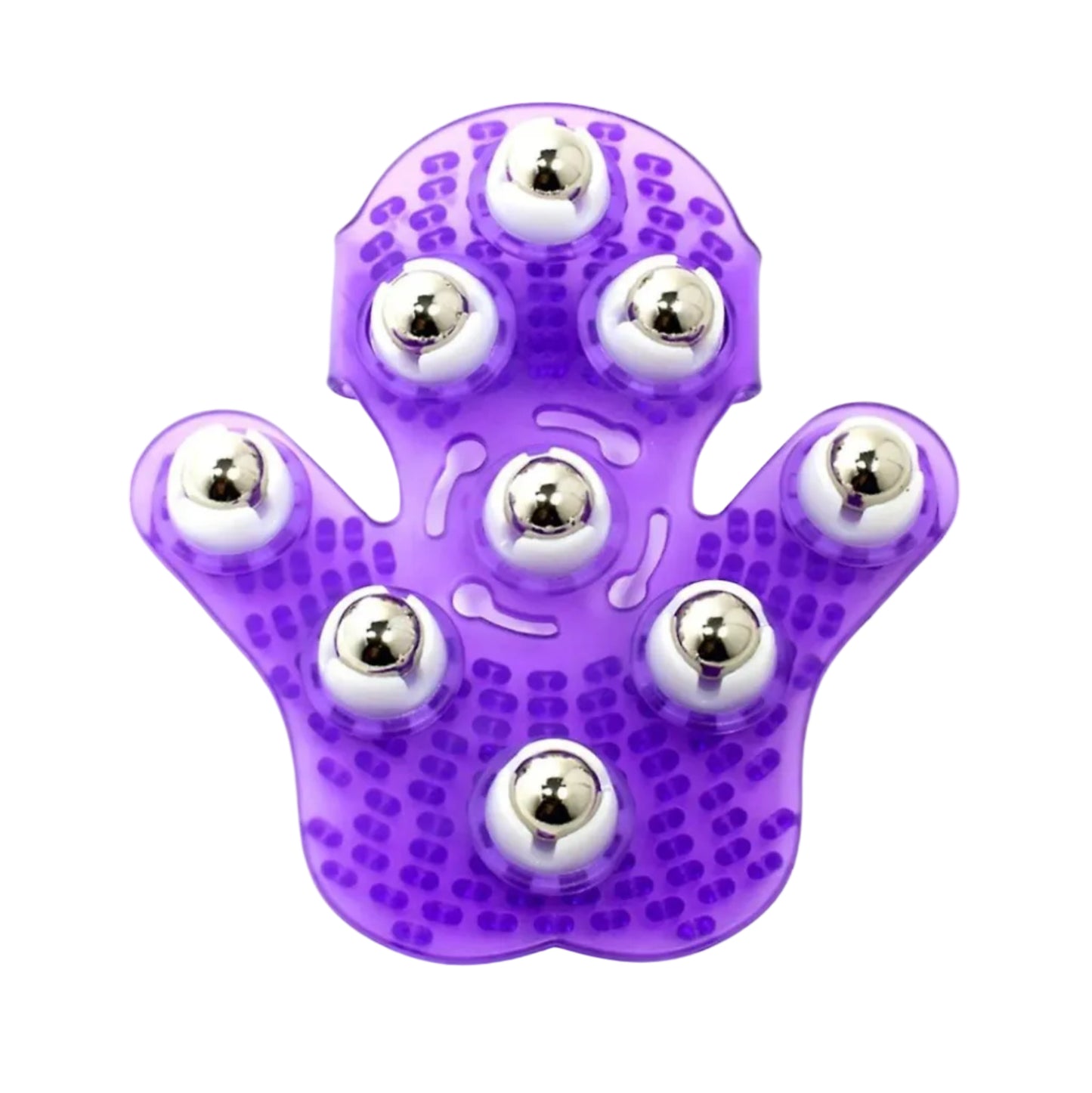 Roller Balls Massager – Gant de massage à billes métalliques