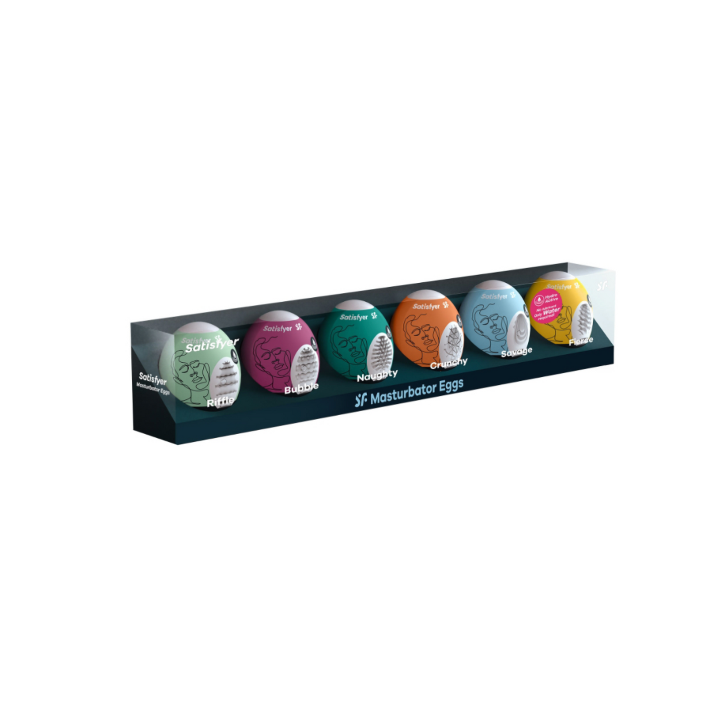 Satisfyer Eggcited - Pack de 6 masturbateurs