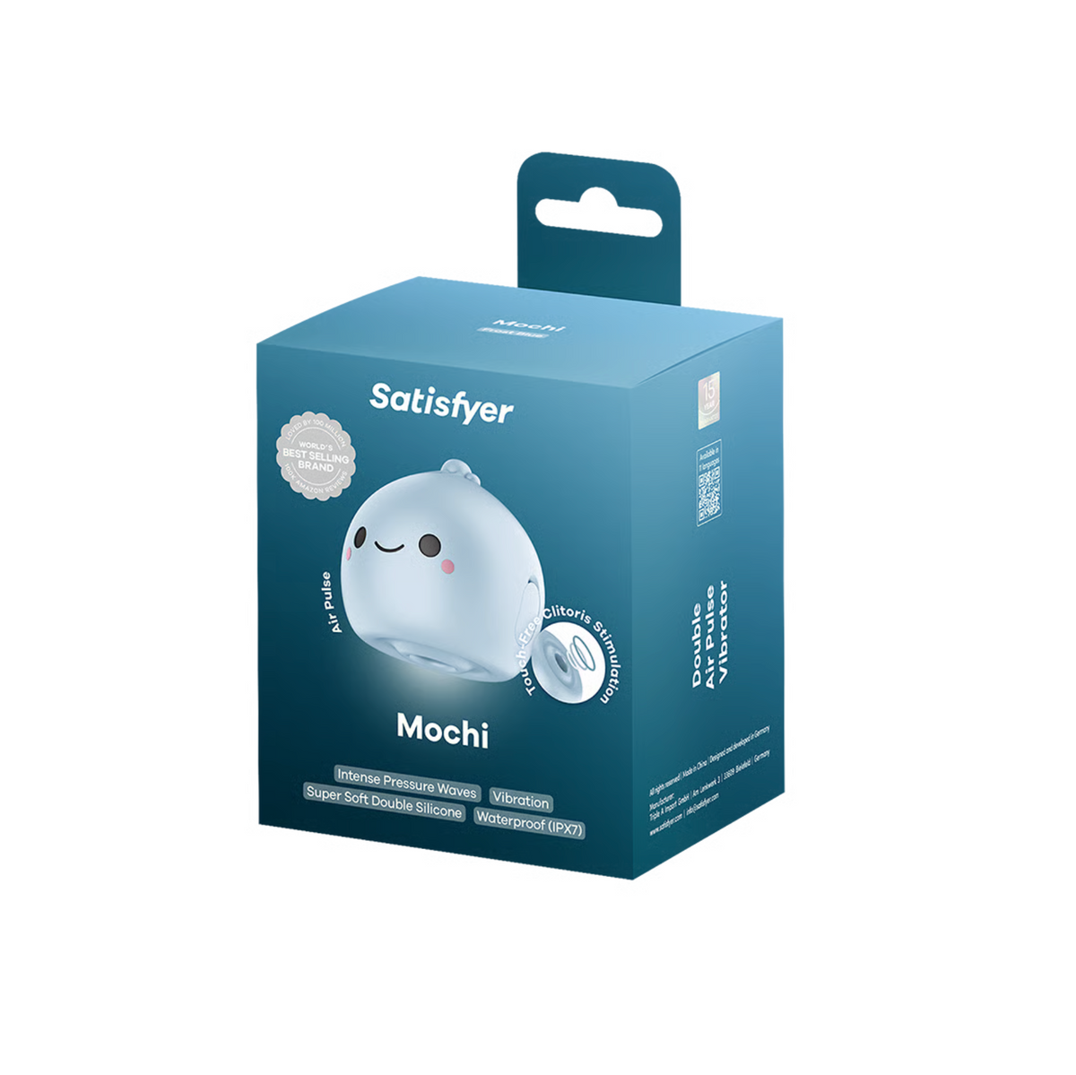 Satisfyer Mochi - Stimulateur clitoridien à air pulsé & vibrations