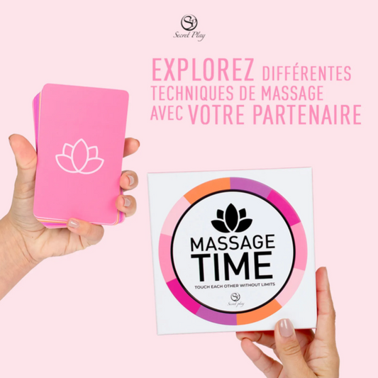 Secret Play Massage Time - Jeu de massage pour couple