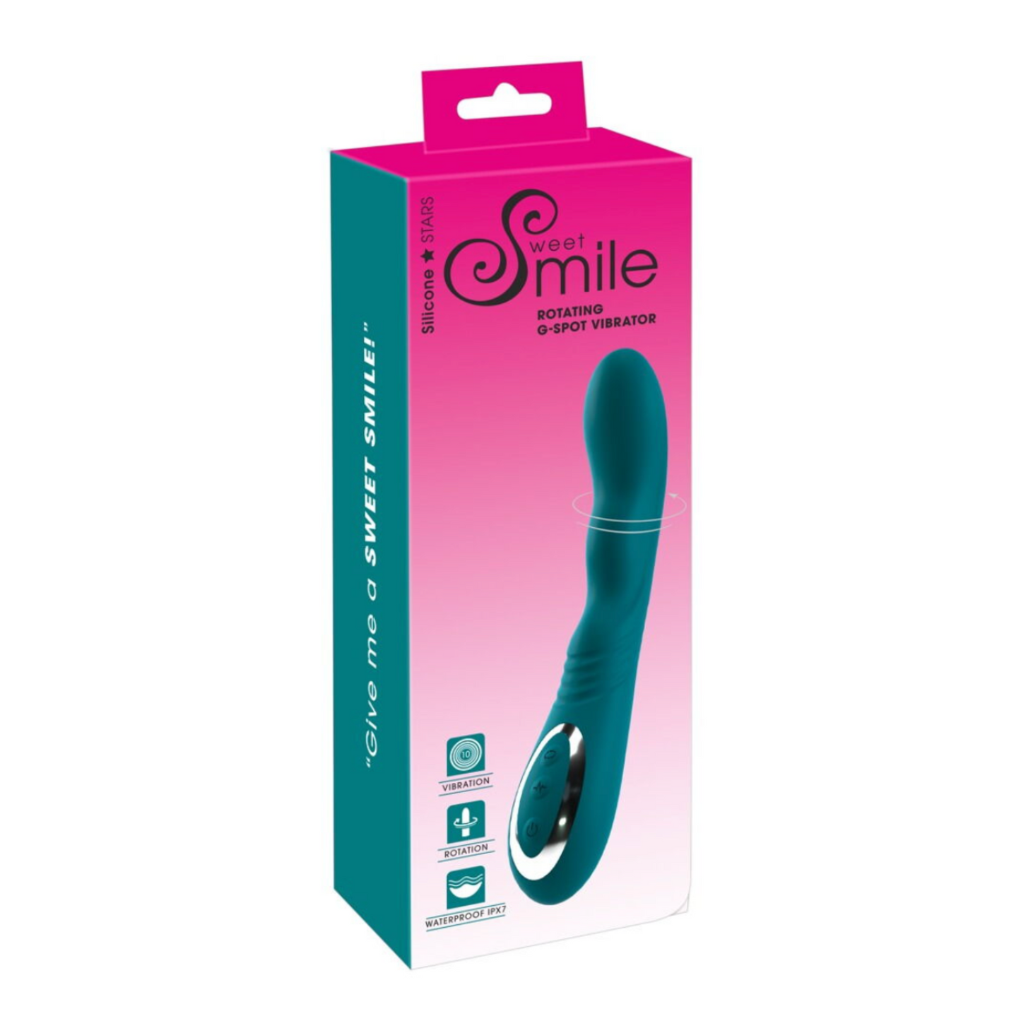 Sweet Smile Rotating G-Spot Vibrator - Vibromasseur rotatif