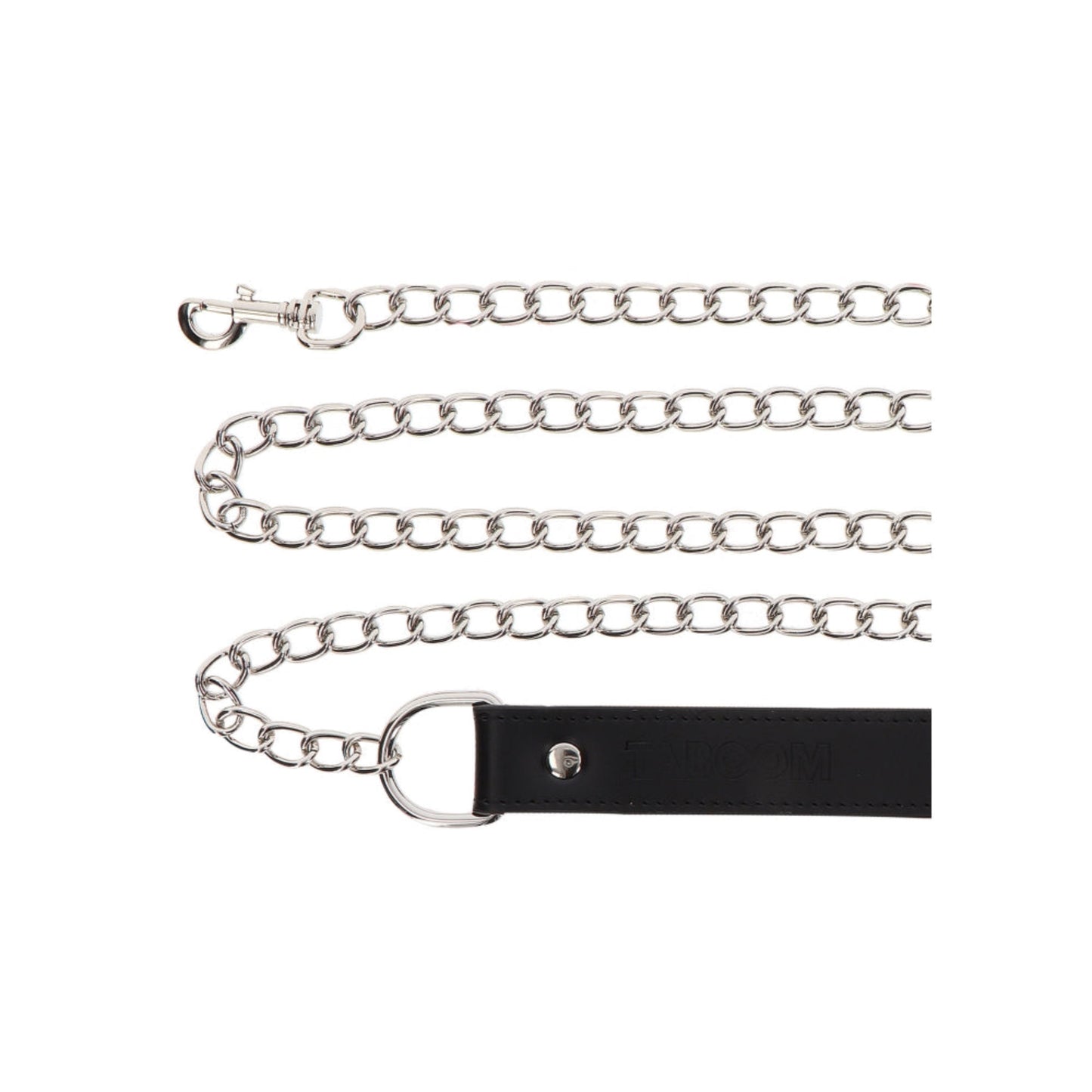 Taboom Chain Leash – laisse BDSM similicuir réglable