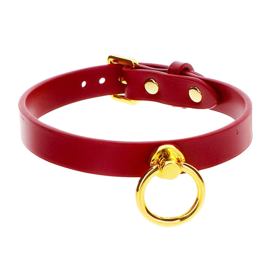 Taboom O-Ring Collar – Collier BDSM similicuir réglable