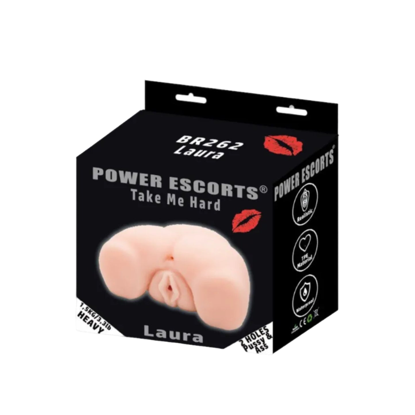 Take Me Hard Laura - Masturbateur réaliste compact