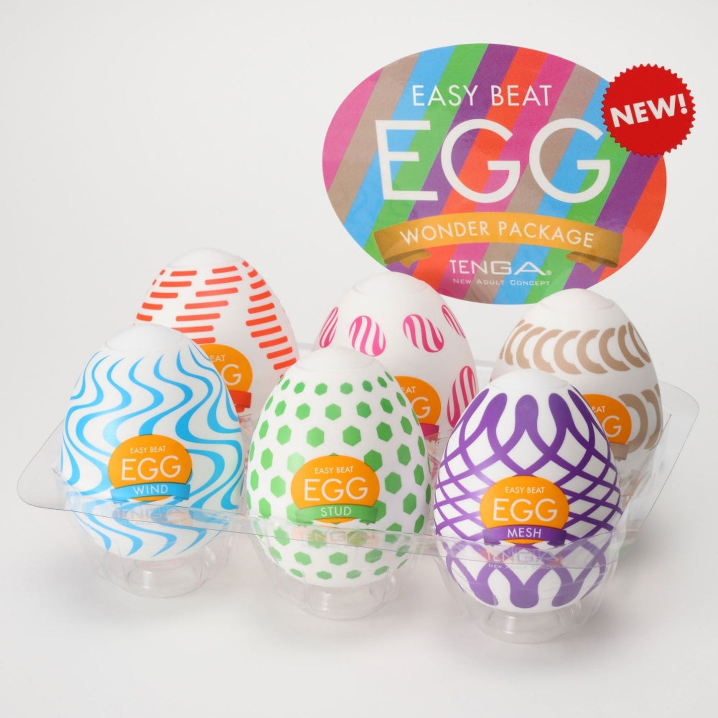 Tenga Egg Wonder - Masturbateur (pack de 6)