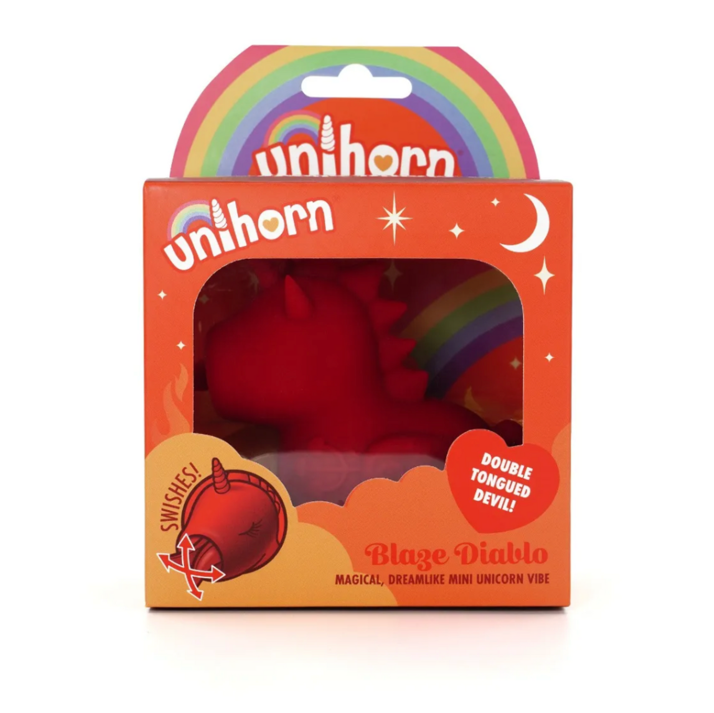 Unihorn Blaze Diablo – Stimulateur Clitoridien Double Action