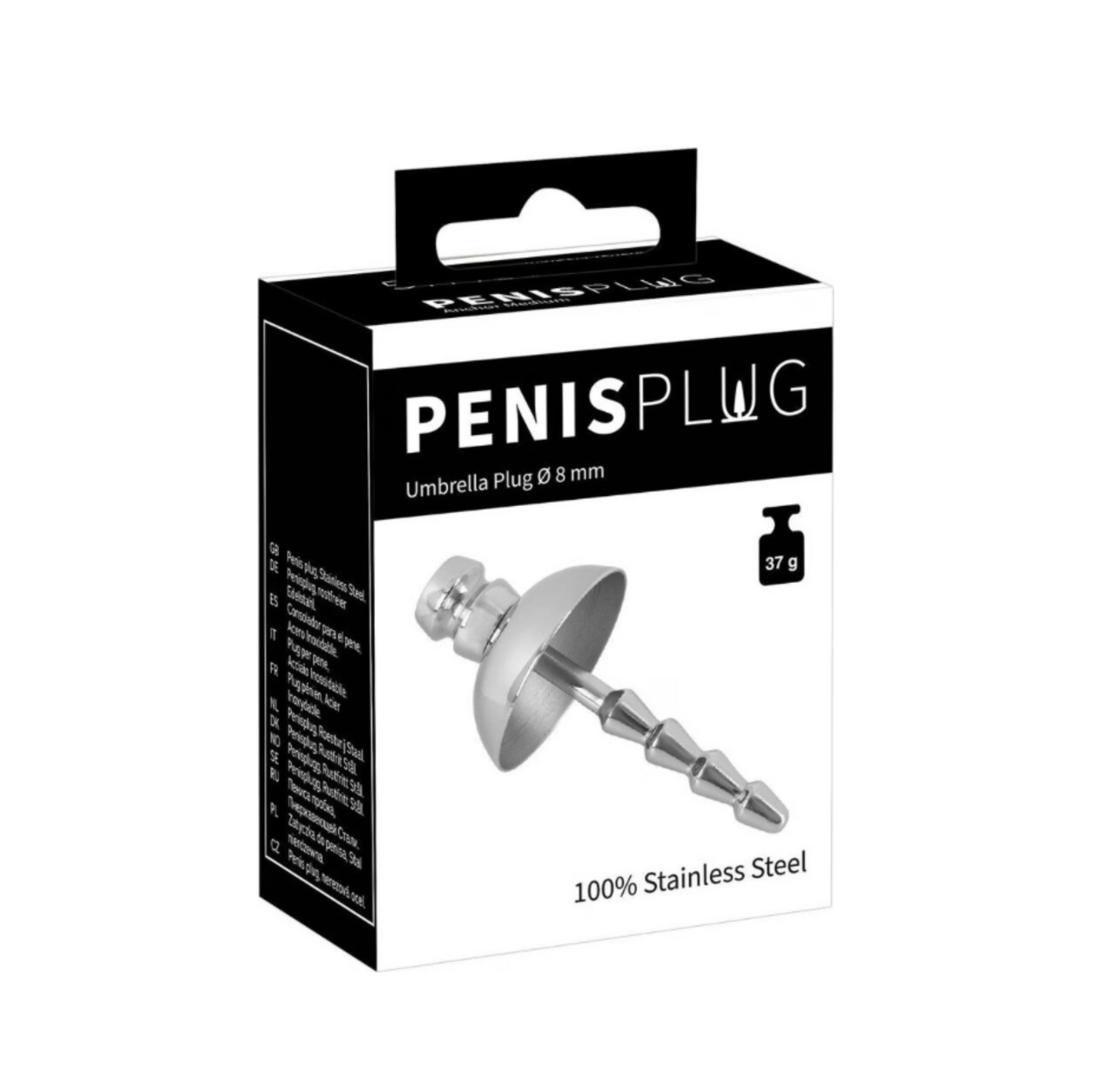 You2Toys Umbrella Penis Plug – Plug urétral en acier