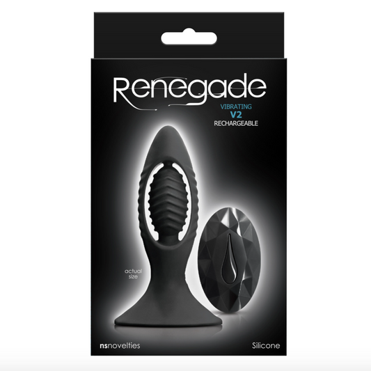 NSnovelties Renegade V2 - Plug anal vibrant télécommandé