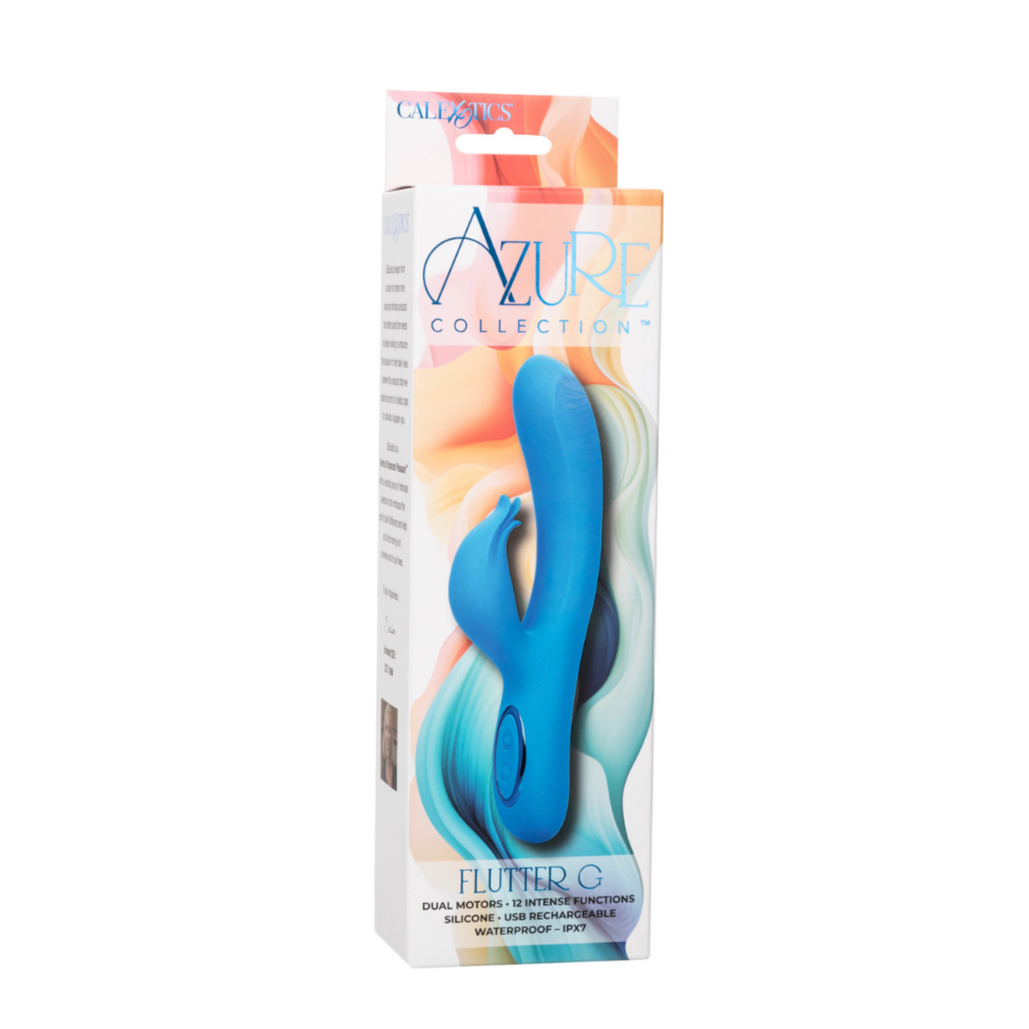 CalExotics Azure Flutter G - Vibromasseur rabbit