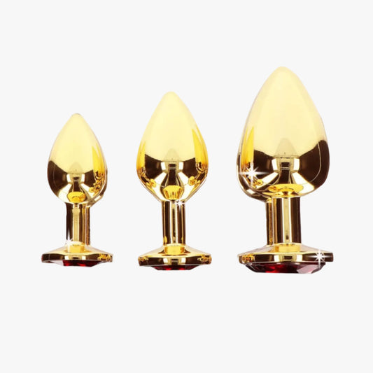 Taboom Diamond Jewel Small - Plug anal en aluminium