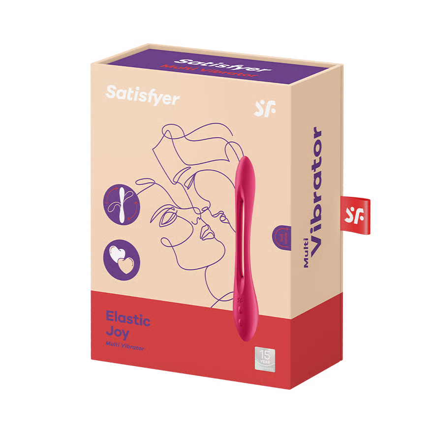 Satisfyer Elastic Joy - Vibromasseur pour couple