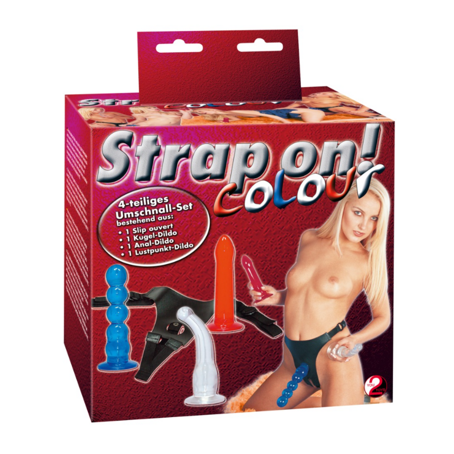 You2Toys Strap On! Colour - Kit gode ceinture