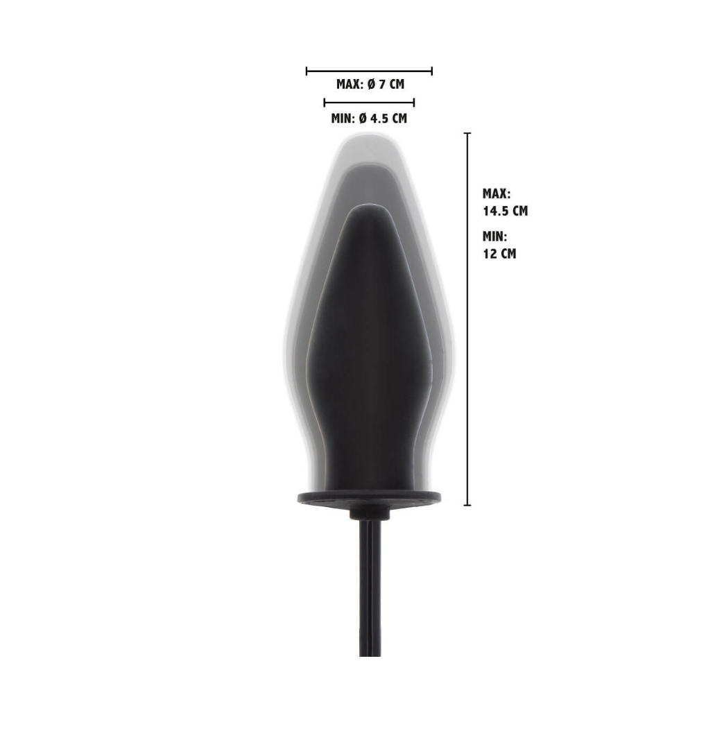 Hidden Desire Inflatable Butt Plug Advanced - Plug anal gonflable